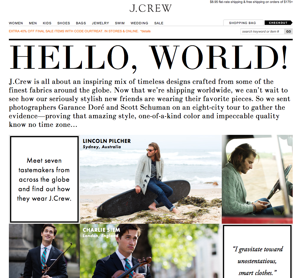 J Crew content hub J Crew content hub