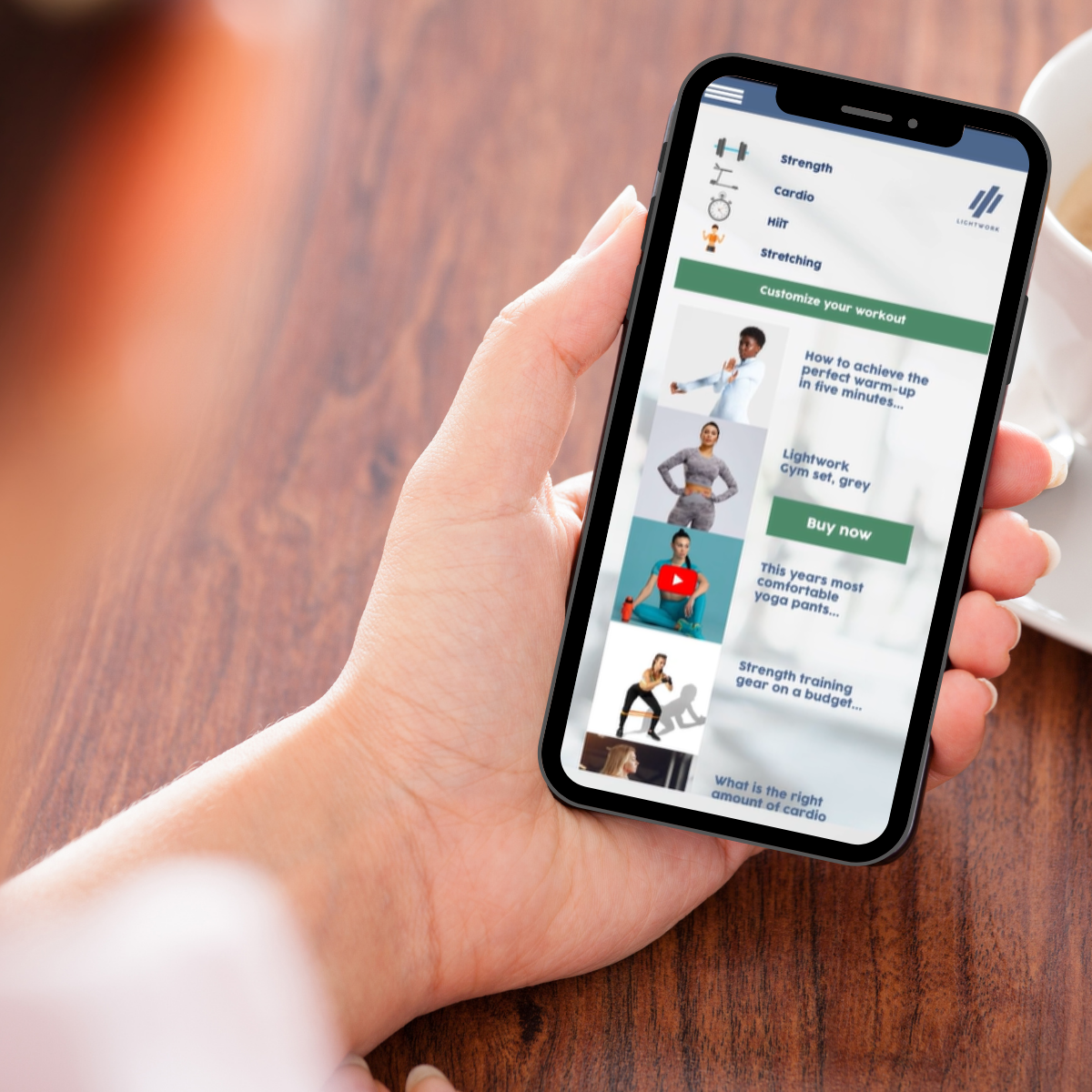 Integrate fully personalized & shoppable content directly into your app for every user Integrate fully personalized & shoppable content directly into your app for every user