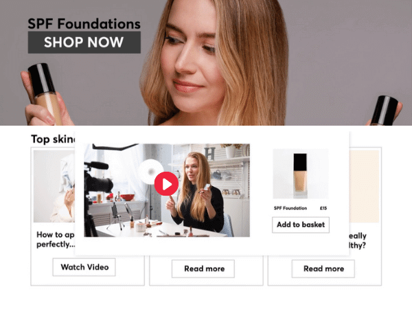Match shoppers to content Personalize & Monetize 70KB (1) Dynamically match shoppers to content