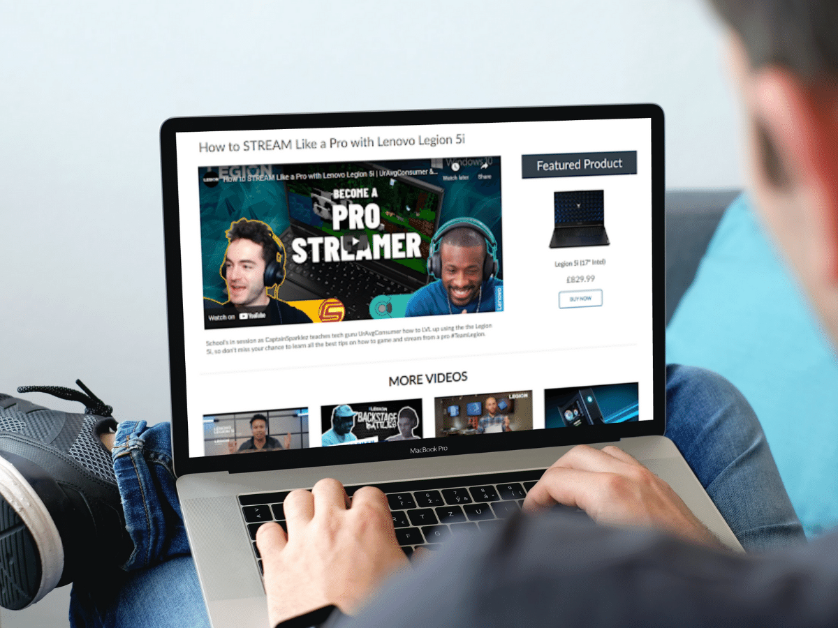 Brand videos on lenovo.com Brand videos on lenovo.com